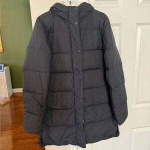 REI Charcoal Puffer Jacket